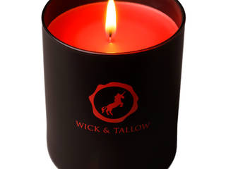 Wick & Tallow Cedarwood & Juniper Candle Wick & Tallow Moderne Häuser Accessoires und Dekoration