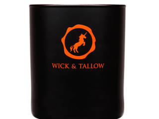 Wick & Tallo Lemongrass & Neroli Candle, Wick & Tallow Wick & Tallow Case moderne