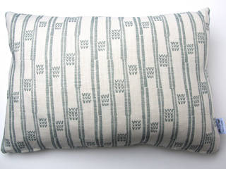 Plot to Plate printed linen cushions, Kate Farley Kate Farley Modern living room