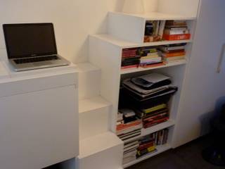 Studio de 14 m2 à Montmartre, Antinomik design Antinomik design Living room