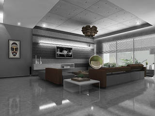 Apartment Interiors , Hiranandani Towers, Play Design Studio Play Design Studio Casas modernas: Ideas, imágenes y decoración