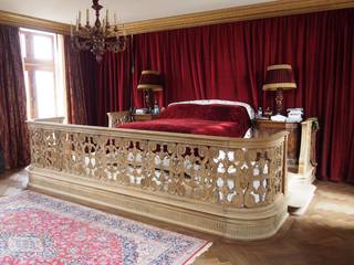 Custom made bed platform , Charles Perpoil Woodcraft Charles Perpoil Woodcraft غرفة نوم