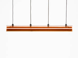 Koperen Lamp, Tiddo de Ruiter Tiddo de Ruiter Sala da pranzo minimalista