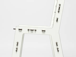 The CLICdiner chair HPL, PeLiDesign PeLiDesign Salas de jantar minimalistas