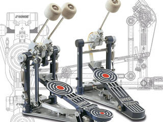 Fußmaschine für Bass-Drums, plusdesign-project plusdesign-project 인더스트리얼 미디어 룸