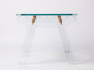 the LADUZ table, PeLiDesign PeLiDesign Industrial style dining room