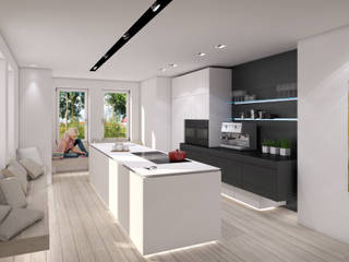 p1 - ww küchen design, walter Wendel walter Wendel ห้องครัว