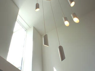 Final Cut hanglamp, Peter van de Water Peter van de Water Salas de estar minimalistas