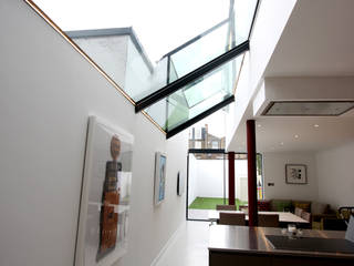 Chaldon Road, IQ Glass UK IQ Glass UK Moderne Wohnzimmer