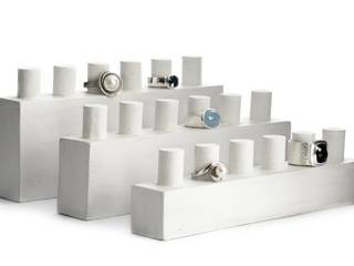 ring stand, ring holder , set of 3 sizes for 18 rings, Alkita GmbH Alkita GmbH Spogliatoio in stile classico