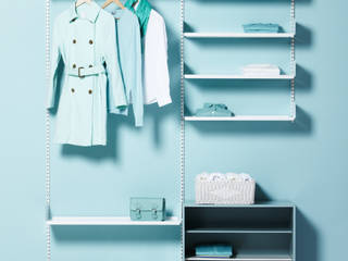 FLOATING SHELVING_OPEN DRESSROOM SOLUTION, THE THING FACTORY THE THING FACTORY Dressing roomWardrobes & drawers