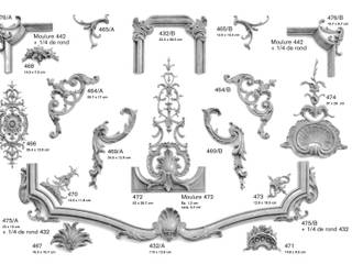 DECORATIVE MOULDINGS, Básico Veneciano,Arte Decorativo Básico Veneciano,Arte Decorativo 벽지 & 바닥