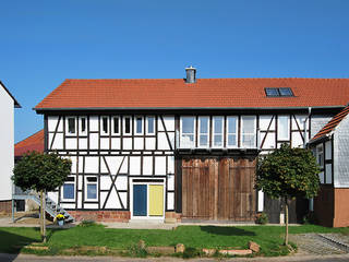 HAUS R. - SCHEUNENUMBAU ZUR LOFTWOHNUNG, Althaus Architekten BDA - Ludwig & Christopher Althaus, Dipl.-Ing. Architekten Althaus Architekten BDA - Ludwig & Christopher Althaus, Dipl.-Ing. Architekten