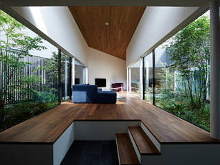 House in Higashimurayama, 石井秀樹建築設計事務所 石井秀樹建築設計事務所 Modern Living Room