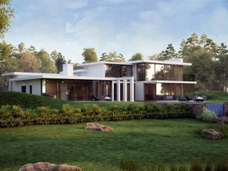 Riverside, Hale, Tsiantar Architects Limited Tsiantar Architects Limited Casas de estilo minimalista