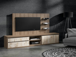 Lo Centros de Entretenimiento y TV favoritos de nuestros lectores, Baixmoduls Baixmoduls Dining room