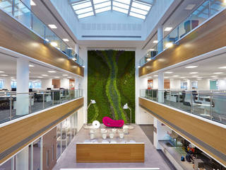 Centrica Office Atrium, Biotecture Biotecture Jardín interior