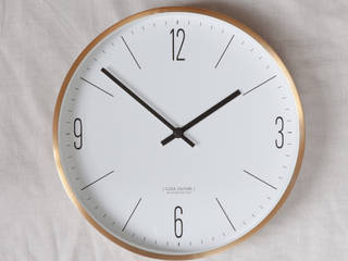 Gold Couture Clock Fate London Minimalist houses Homewares