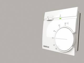 Raumtemperaturregler RTR 9000 von EBERLE Controls:, EBERLE Controls EBERLE Controls Klassieke woonkamers