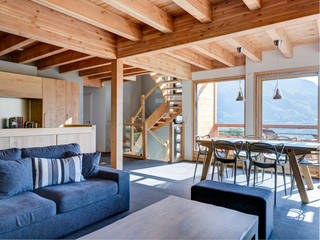 Maison bois contemporaine, Grosset Janin Grosset Janin Interior design