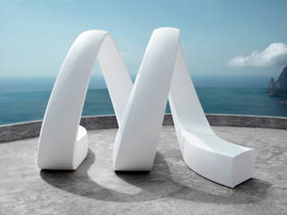 AND COLLECTION BY FABIO NOVEMBRE, Vondom Vondom Jardines de estilo minimalista Plástico