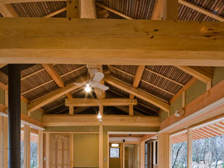 House in Daisen, 大角雄三設計室 大角雄三設計室 Casas de estilo escandinavo Madera Acabado en madera