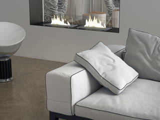 Collezione caminetti d'arredo, MaisonFire MaisonFire Modern living room Fireplaces & accessories