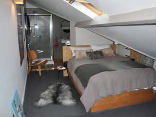 Combles aménagées, HOMEtimisation HOMEtimisation Scandinavian style bedroom