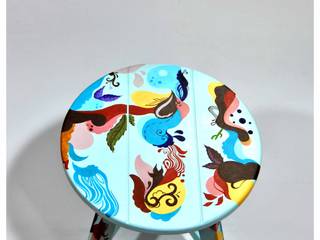 Stool, Rosemile Drewer Rosemile Drewer Casas modernas