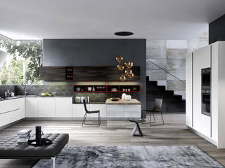 ONE_K linear, Siloma srl Siloma srl Modern kitchen