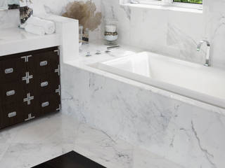 Interior bathroom, Marmi di Carrara Marmi di Carrara Bathroom Sinks