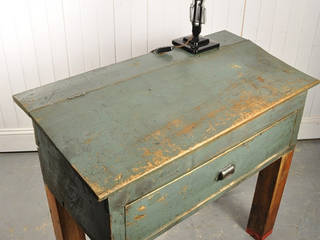 Repurposed Factory Desk, Original House Original House مكتب عمل أو دراسة