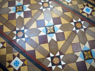 Tiles, The Vintage Floor Tile Company The Vintage Floor Tile Company Paredes y pisos de estilo rural