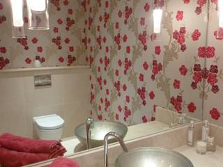 Floral Cloakroom Rachel Angel Design Salle de bain