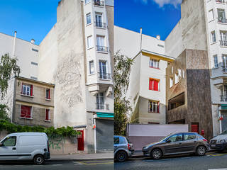 La Belle Strasbourgeoise, CRISS CROSSING CRISS CROSSING Modern houses