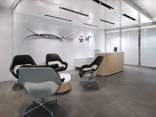 ICBC Office, Boutique Design Limited Boutique Design Limited Espaços comerciais