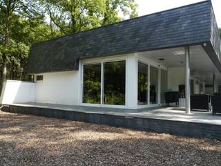 Moderne villa te Drunen, FD architecten FD architecten モダンな 家