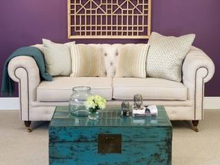Teal Trunk homify Living room Storage