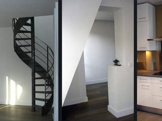 Passy, Paris XVIème, Agence Diot-Clément Agence Diot-Clément Modern Corridor, Hallway and Staircase