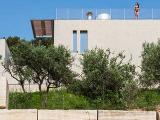 un mur habité, ateliers d'architecture JPB ateliers d'architecture JPB Modern houses