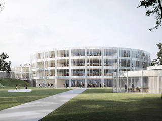 OFFICE BUILDING FOR ADIDAS HEADQUARTERS — GERMANY, PARC Architectes PARC Architectes Interior design