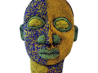 ​Nigerian Male Beaded Head, The Moderns The Moderns