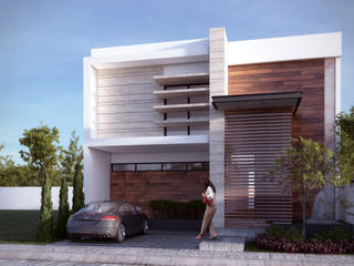 MITICA RESIDENCIAL , ALONSO ARQUITECTOS ALONSO ARQUITECTOS Nhà phong cách tối giản