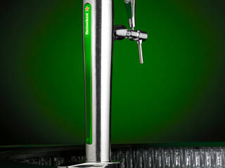 Beer fountains for Heineken 2008-2012, SMOOL by Robert Bronwasser SMOOL by Robert Bronwasser Modern style kitchen