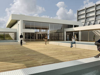 Oscars Scheveningen, HVE Architecten bv HVE Architecten bv Espacios comerciales