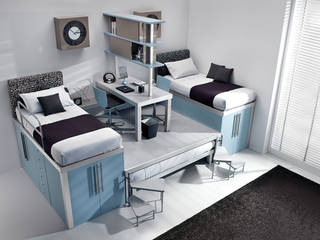 TIRAMOLLA 177 homify Детская комната в стиле модерн Шкафы для одежды и комоды