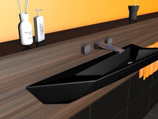 CarbonShark, Haubiz Design Haubiz Design 現代浴室設計點子、靈感&圖片