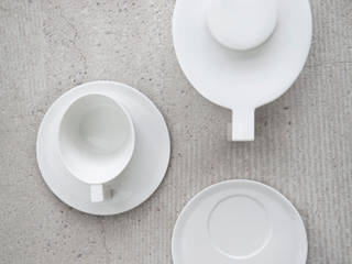 Unify time for tea, un'dercast un'dercast Sala da pranzo minimalista