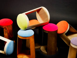 Tabouret "POP", Atelier Jerome Dayot Atelier Jerome Dayot Autres espaces