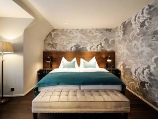 Hotel City, Zurich, Studio Frey Studio Frey Modern style bedroom